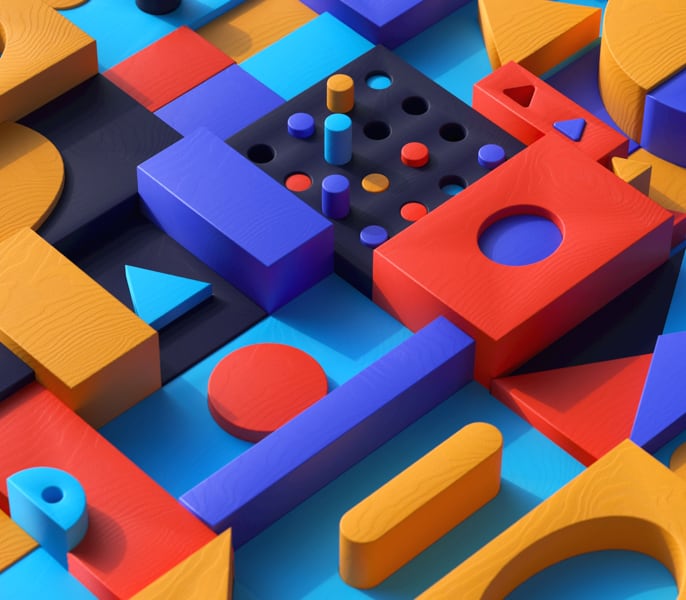 colourful shapes